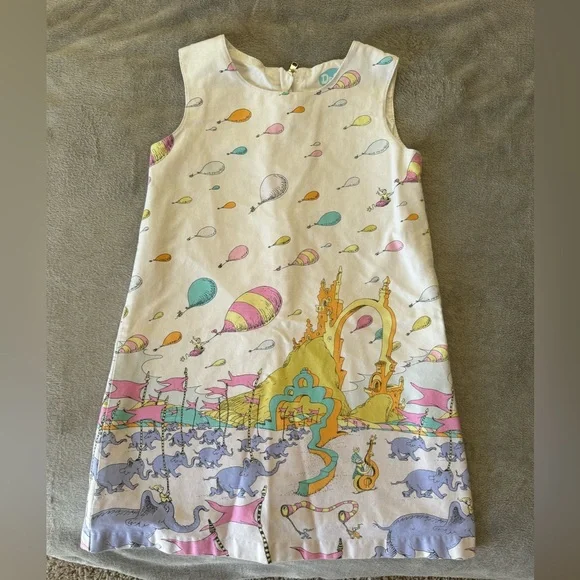 Dr. Seuss dress, size 5T. - Picture 2 of 2